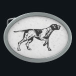 pointer dog belt buckle<br><div class="desc">pointer</div>