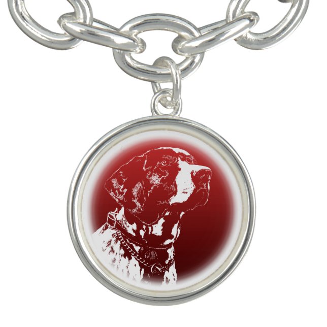Pointer Dog Bracelet Dog Lover Jewelry Dog Gifts (Design)