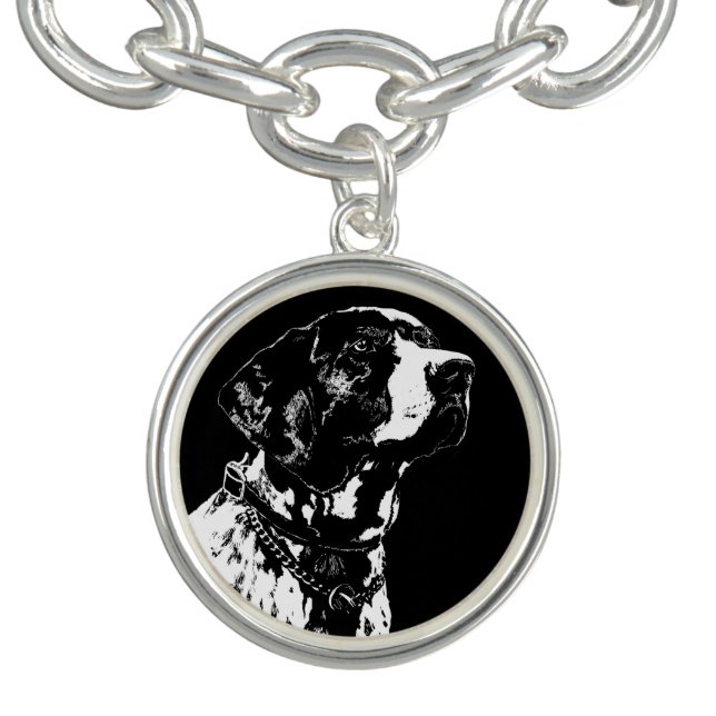 Pointer Dog Bracelet Dog Lover Jewelry Dog Gifts (Design)