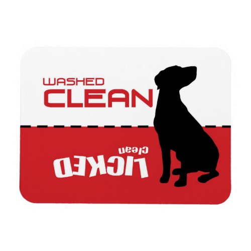 Pointer Dog Dishwasher Magnet _ Licked Clean