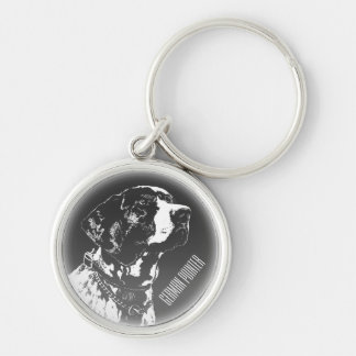 Pointer Dog Key Chain Personalized Pointer Gifts