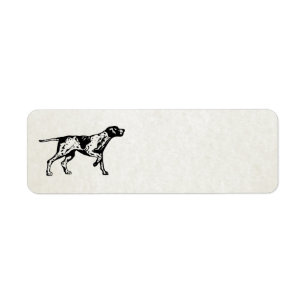 pointer dog label