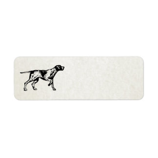 pointer dog label