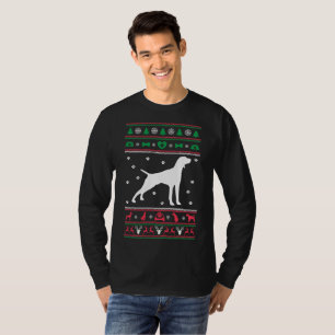 Pointer Dog Ugly Sweater Christmas