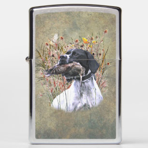 Pointer, Hunting Woodcock Zippo Lighter