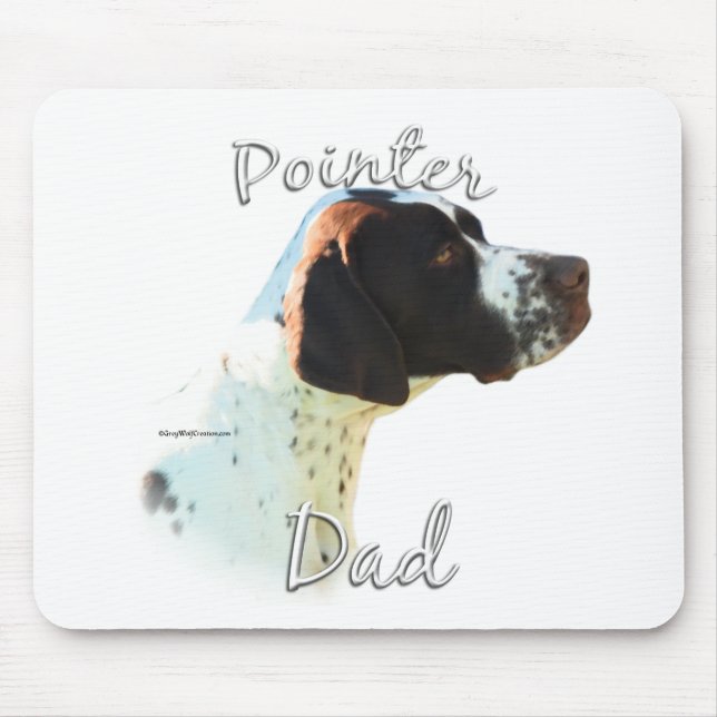 Pointer (liver) Dad 2 Mouse Pad (Front)