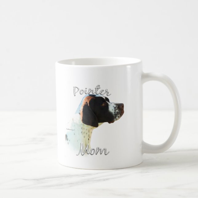 Pointer (liver) Mom 2 Coffee Mug (Right)
