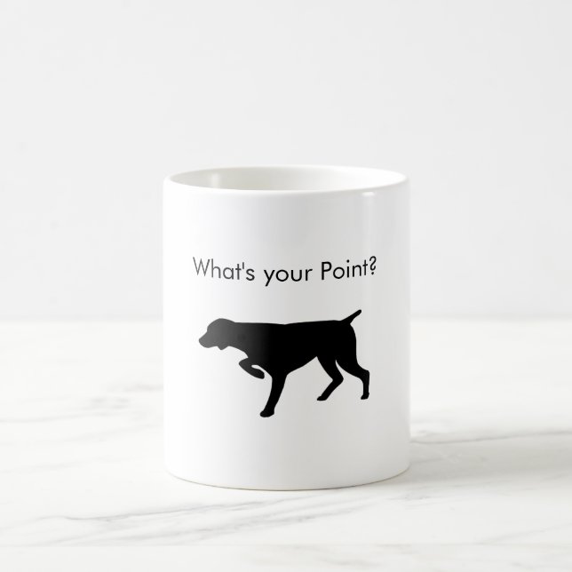 Pointer Love Coffee Mug (Center)