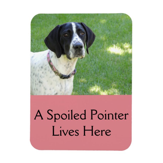 Pointer Love Magnet (Vertical)