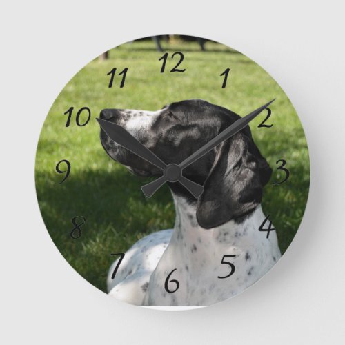 Pointer Love Round Clock