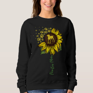 Pointer Mom Sunflower German Shorthaired Pointer G Sweatshirt