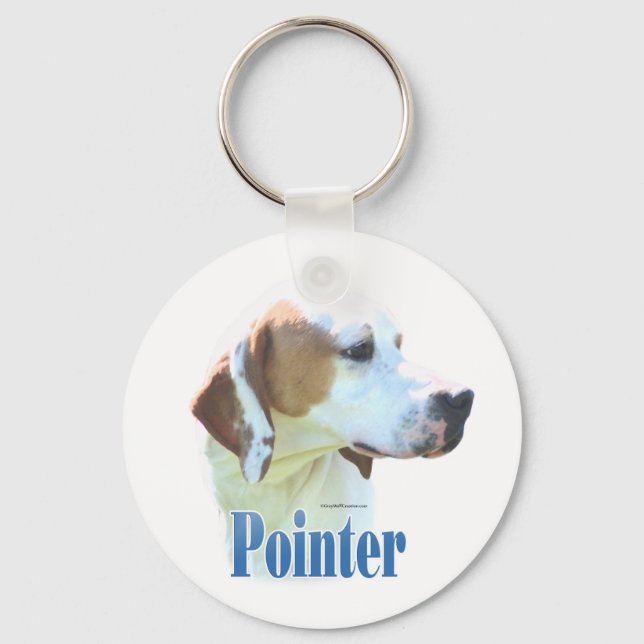 Pointer Name Keychain (Front)