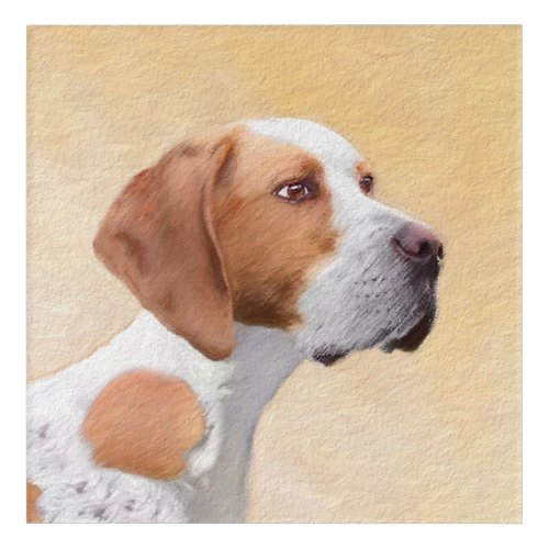 Pointer Painting _ Cute Original Dog Art