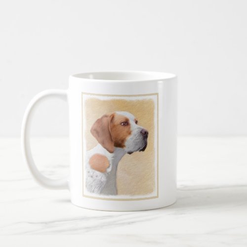 Pointer Painting _ Cute Original Dog Art Coffee Mug
