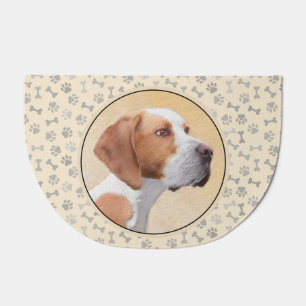 Pointer Painting - Cute Original Dog Art Doormat