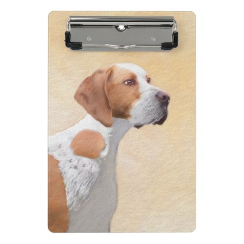 Pointer Painting _ Cute Original Dog Art Mini Clipboard