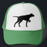 Pointer Silhouette Trucker Hat<br><div class="desc"></div>