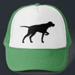 Pointer Silhouette Trucker Hat<br><div class="desc"></div>