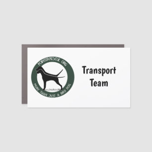 PointerRescue Org Transport Team Car Magnet