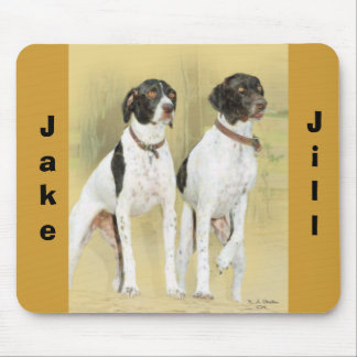 Pointers, Jake, Jill Mouse Pad