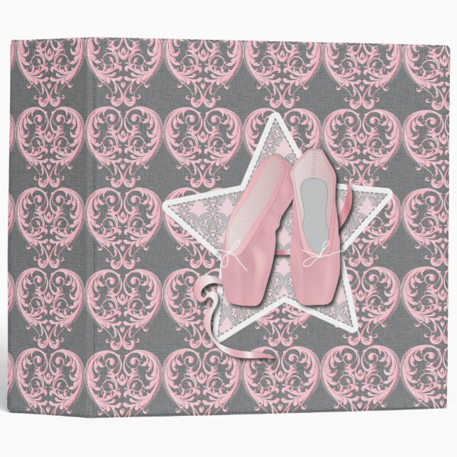 Pointes Shoes Binder (Front/Spine)