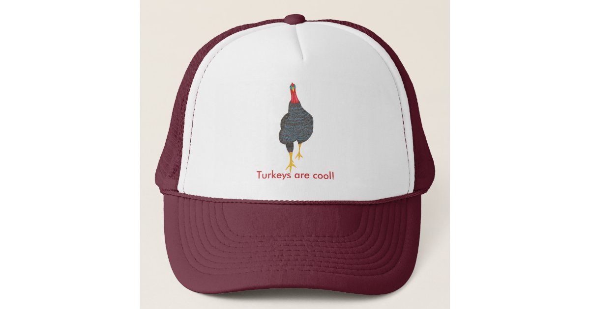 Pointillism Turkey Strut, Turkeys are cool, hats