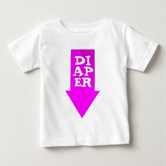 Pointing Arrow Baby T-Shirt