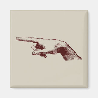 pointing finger magnet