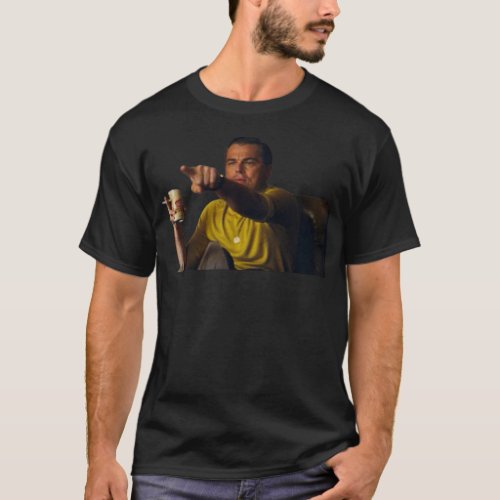 Pointing Leo DiCaprio _ Once Upon a Time in Hollyw T_Shirt