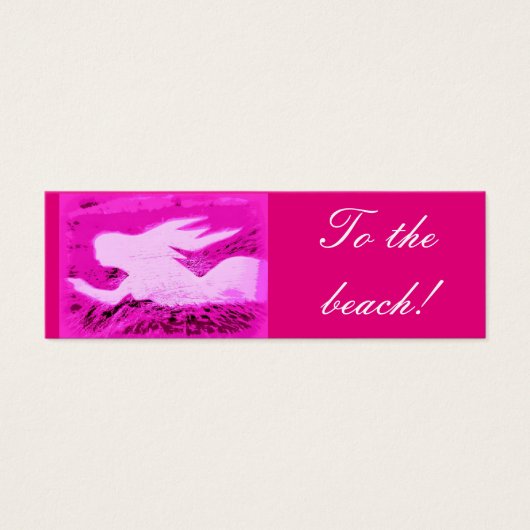 pointing pink mermaid (Front)
