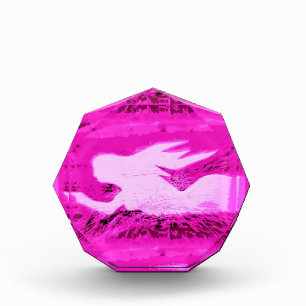 pointing pink mermaid award