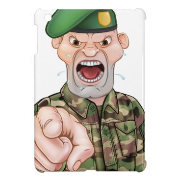 Pointing Soldier Cartoon Case For The iPad Mini Pointing Soldier Cartoon Case For The iPad Mini
