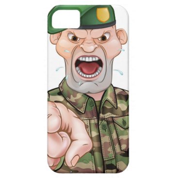 Pointing Soldier Cartoon iPhone SE/5/5s Case Pointing Soldier Cartoon iPhone SE/5/5s Case