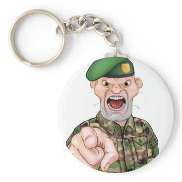 Pointing Soldier Cartoon Keychain Pointing Soldier Cartoon Keychain