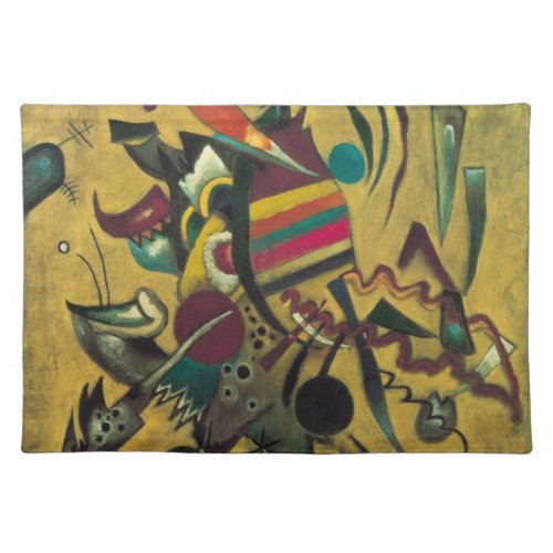 Points by Wassily Kandinsky Vintage Expressionism Cloth Placemat