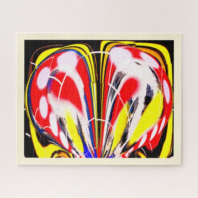 Points in time art jigsaw puzzle (Horizontal)