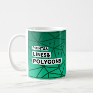 Points Lines Polygons Coffee Mug