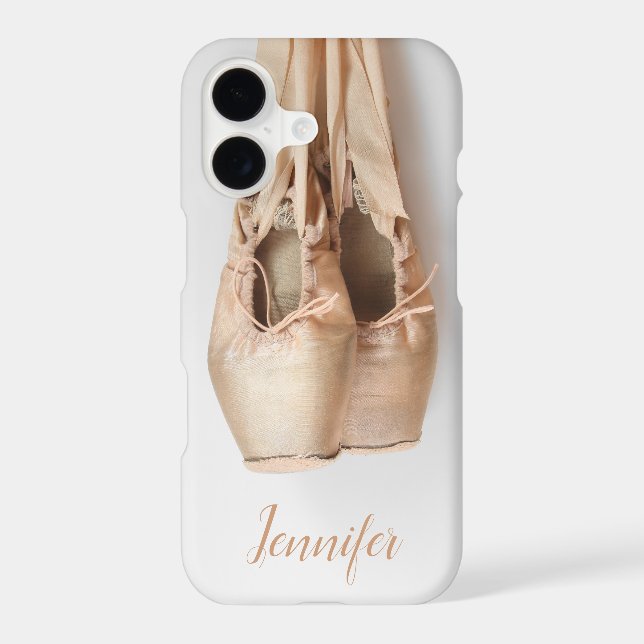 Points Shoes with Your Name Iphone Case (Back)