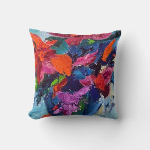 Pointsettia Pillow