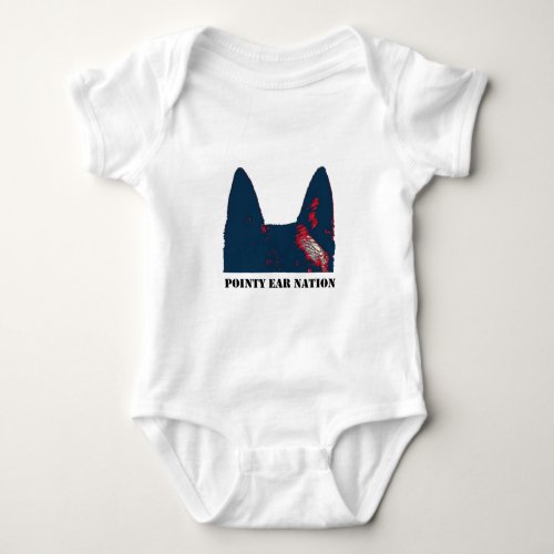 Pointy Ear Nation Baby Bodysuit