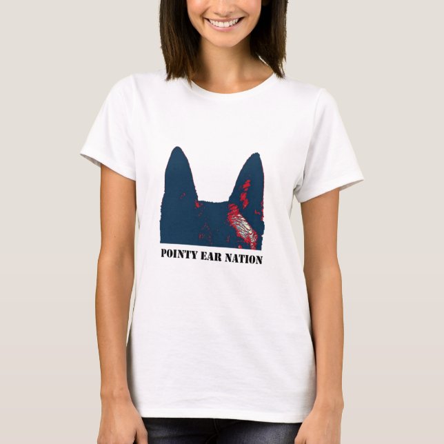 Pointy Ear Nation T-Shirt (Front)