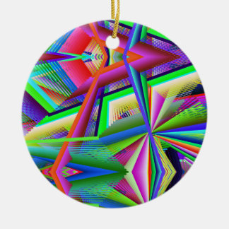 Pointy Mirrorfun Ceramic Ornament