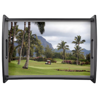 Poipu Bay Golf Course, Kauai, Hawaii Serving Tray