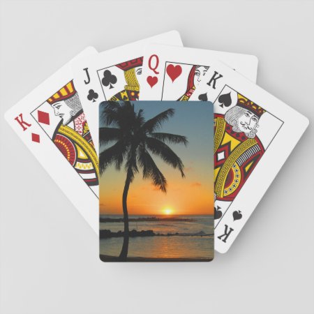 Poipu Beach - Kauai Hawaii Playing Cards