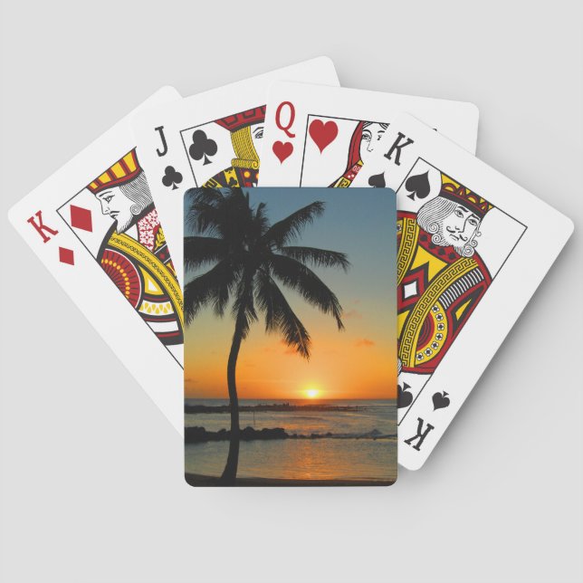 Poipu Beach - Kauai Hawaii Poker Cards (Back)