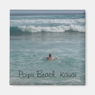 Poipu Beach, Kauai Magnet