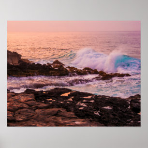 Poipu Sunrise, Kauai  Poster