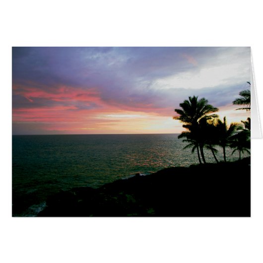 Poipu Sunset Cards (Front Horizontal)