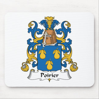 Poirier Family Crest Mouse Pad