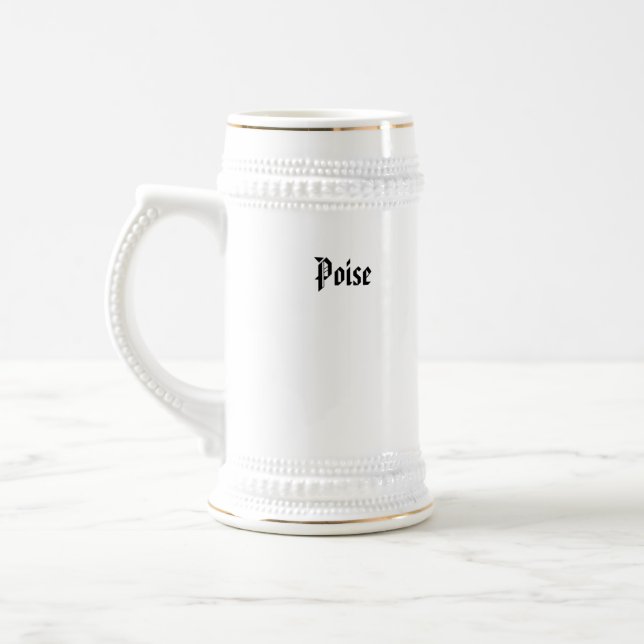 Poise Beer Stein (Left)